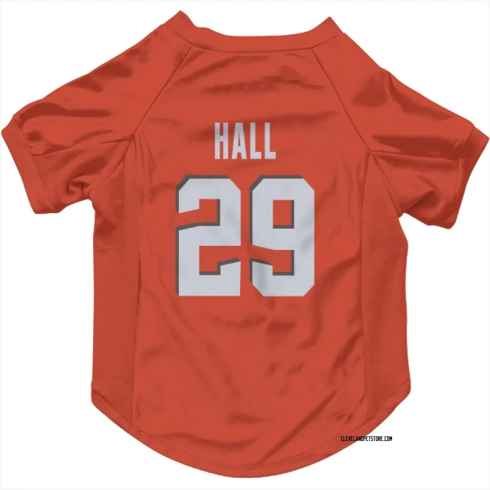 Cleveland Browns Tyler Hall Orange Pet Jersey for Dog & Cat