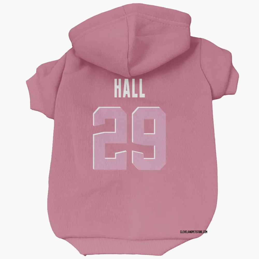 Cleveland Browns Tyler Hall Pink Pet Hoodie for Dog & Cat