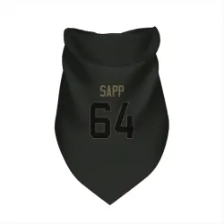 Cleveland Browns Tyreak Sapp Black Service Pet Bandana for Dog & Cat
