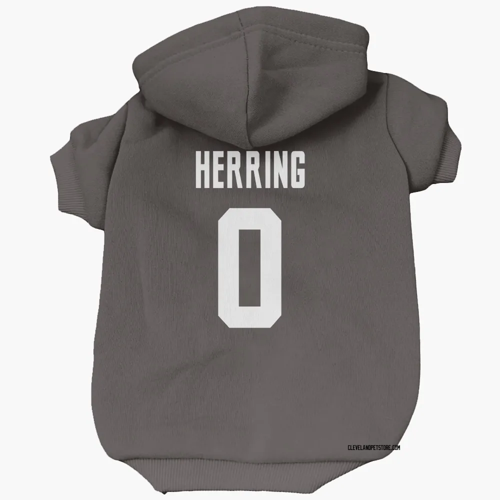 Cleveland Browns Tyron Herring Brown Pet Hoodie for Dog & Cat