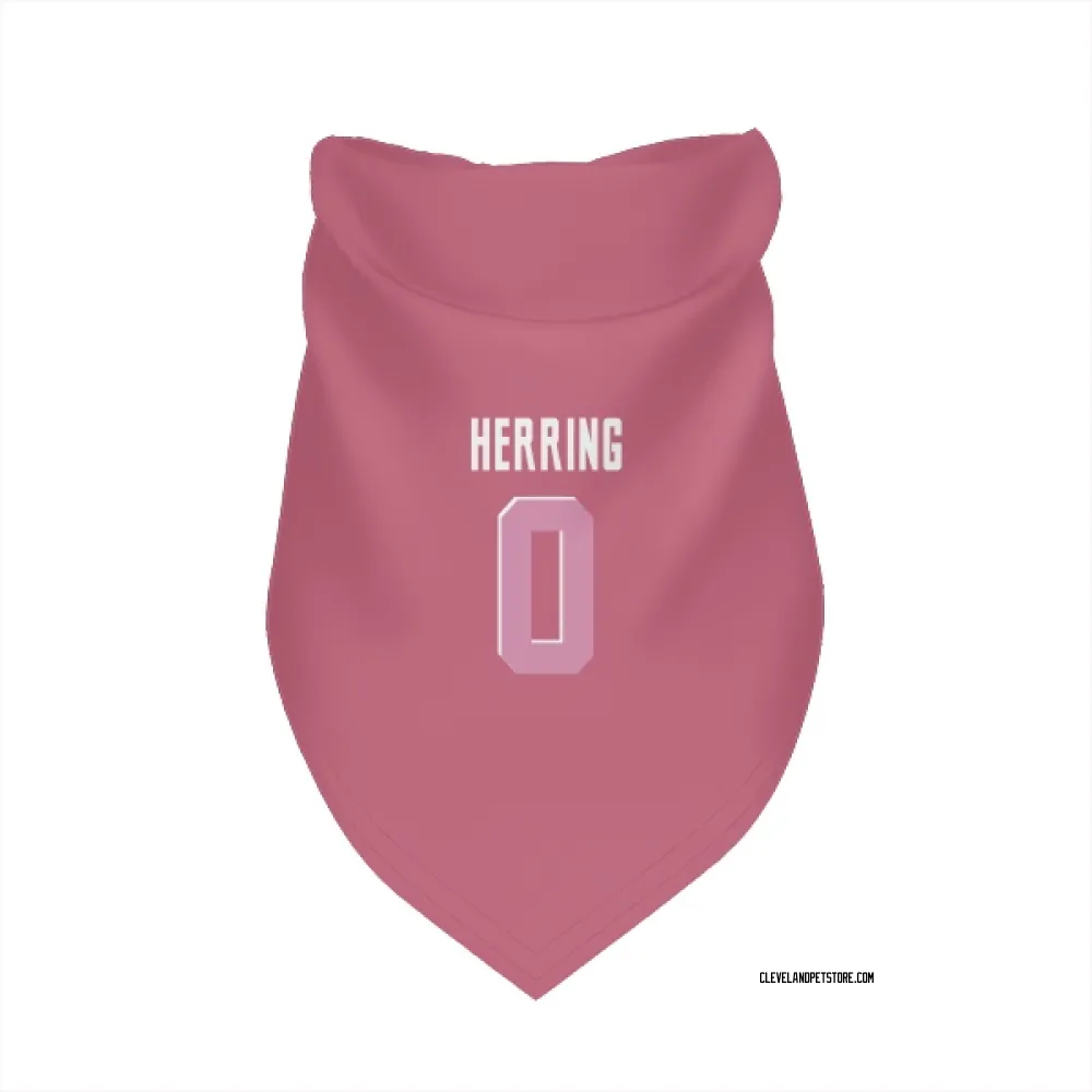 Cleveland Browns Tyron Herring Pink Pet Bandana for Dog & Cat