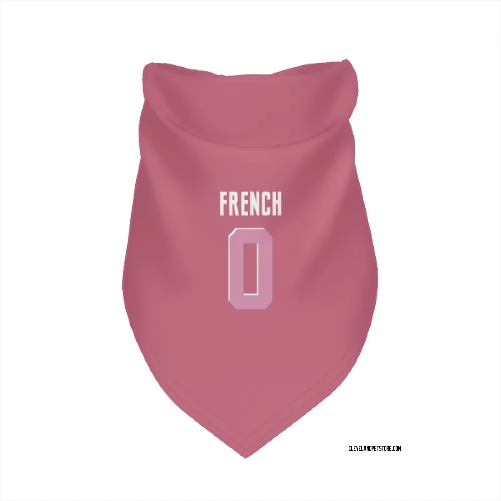 Cleveland Browns Wesley French Pink Pet Bandana for Dog & Cat
